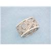 Image 2 : 18k White Gold Diamond Ring
