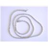Image 2 : 18k White Gold Diamond Necklace