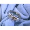 Image 3 : 14k White Gold Ring with Diamond Accents (Semi-mount)