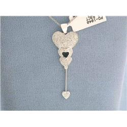 14k Gold Necklace with Heart Pendant