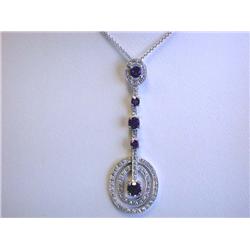 E.F.J. 14k Ladies' Fashion Pendant