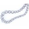 Image 3 : 18k White Gold Diamond Necklace
