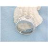 Image 2 : 14k White Gold Ring with Diamonds