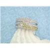 Image 1 : 14k White Gold Ring with Diamonds