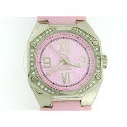 Carrera Women's Sprint Crystal Accented Light Pink Leather