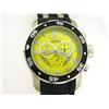 Image 1 : Invicta Men's 6978 Pro Diver Collection Chronograph Yellow Dial Black Polyurethane Watch