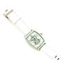 Image 3 : Christian Audigier Unisex INT-307 Intensity Bird Cage, White Ion-Plating Stainless Steel Watch