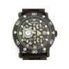 Image 1 : Croton Men's Automatic Stainless Steel Rubber Strap Watch