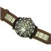 Image 2 : Croton Men's Automatic Stainless Steel Rubber Strap Watch