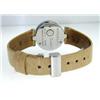 Image 6 : Milus Stainless Steel Leather Strap Watch