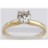 Image 2 : 14K Yellow Gold Engagement Diamond Rings