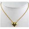 Image 1 : Tiffany & Co 18K Gold Heart Pendant necklace
