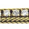 Image 3 : Oscar Heyman 18K Yellow Gold Diamond Bracelet