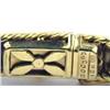 Image 4 : Oscar Heyman 18K Yellow Gold Diamond Bracelet