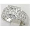 Image 2 : 18K White Gold Diamond Ring