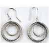 Image 1 : David Yurman Silver Diamond Earrings