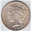 Image 1 : 1924 SILVER PEACE DOLLAR HIGH GRADE