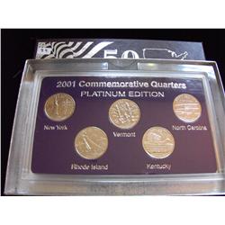 2001 PLATINUM QUARTER SET