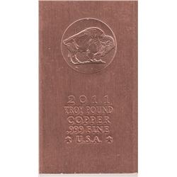 1 POUND .999 PURE COPPER BAR