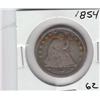 Image 1 : 1854 SEATED QUARTER TONING