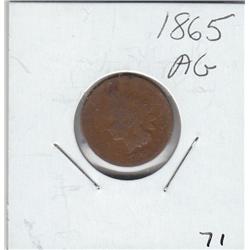 1865 INDIAN HEAD CENT