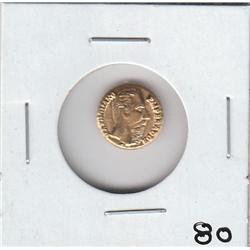 MEXICO GOLD WEDDING TOKEN/COIN 1865
