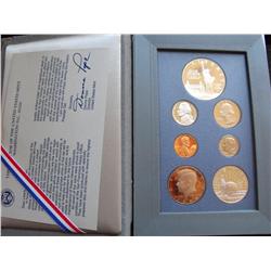 US MINT PRESTIGE SET 1986 SILVER DOLLAR PROOF