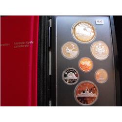 1981 CANADA PRESTIGE SET SILVER DOLLAR PROOF