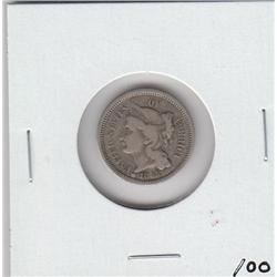 1865 3 CENT PIECE