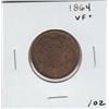 Image 1 : 1864 2 CENT PIECE VF PLUS