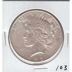 1923 S $1 PIECE HIGH GRADE