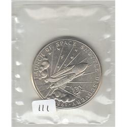 $5 SPACE SHUTTLE COMMEMORATIVE 1988