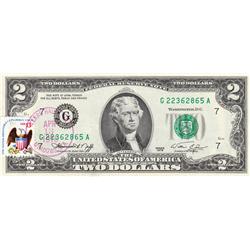 $2 1976 STAMPED FIRST DAY ISSUE