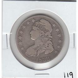 1833 BUST HALF SLIVER