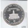 Image 1 : PROOF BICENTENNIAL NEW HAMPSHIRE SILVER ROUND