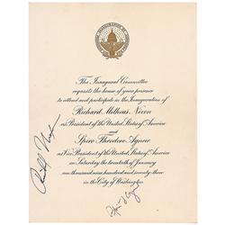 Richard Nixon and Spiro Agnew