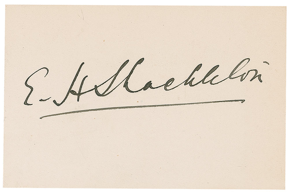 Ernest Shackleton
