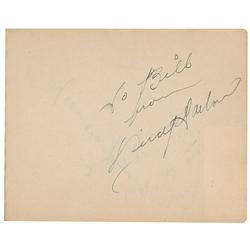 Autograph Book