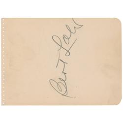 Wizard of Oz: Bert Lahr