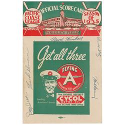 Baseball: Pacific Coast League 1935