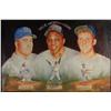 Image 1 : Mickey Mantle, Willie Mays, and Duke Snider