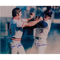 Pete Rose and Bud Harrelson