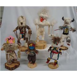 Large Collection Navajo Kachinas