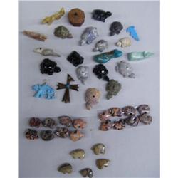 Navajo/Zuni Collection of Miniature Fetishes
