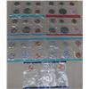 Image 1 : 2 US Unc.Coin Sets-1972, 3 Unc.Half Sets-69,70,89
