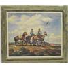 Image 1 : Cowboy Print by Till Goodan, Framed