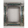 Image 1 : Mexican Tin and Tile Framed Mirror