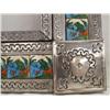 Image 2 : Mexican Tin and Tile Framed Mirror