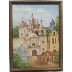 1990 Original Painting By Pat Eagan