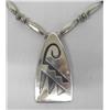 Image 1 : Native American Hopi Necklace Sterling Silver Overlay
